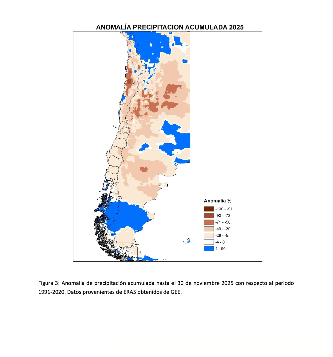 Análisis climático Diciembre 2025